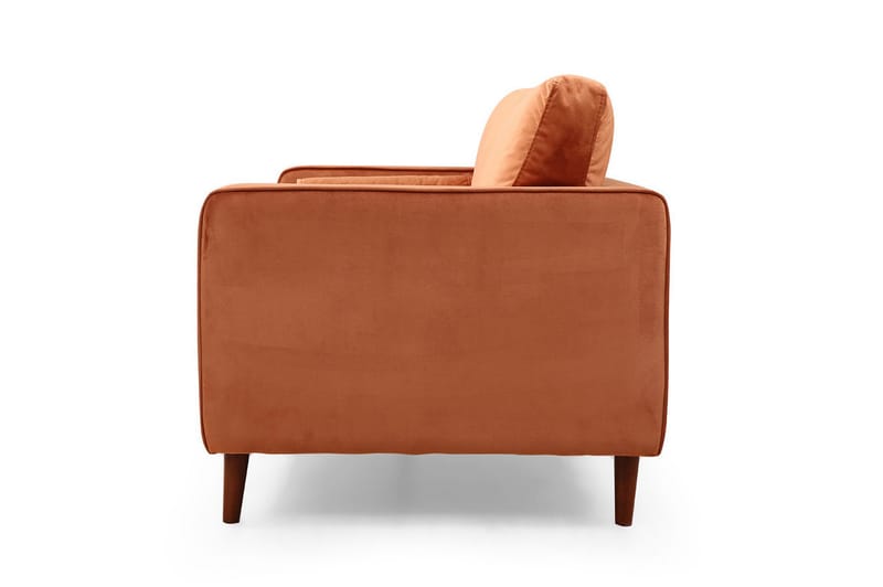 Mirrilnesh Sofa 3-Pers. - Orange - Møbler - Sofaer - 3 personers sofa