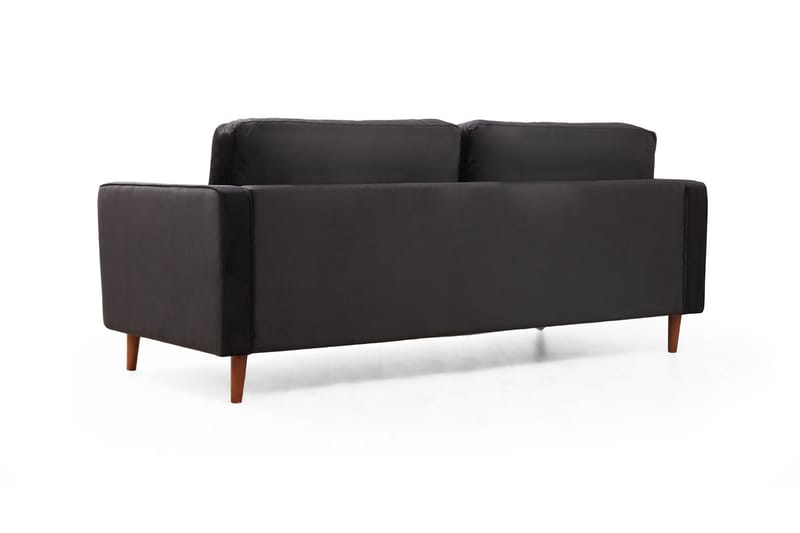 Mirrilnesh Sofa 3-Pers. - Sort - Møbler - Sofaer - 3 personers sofa