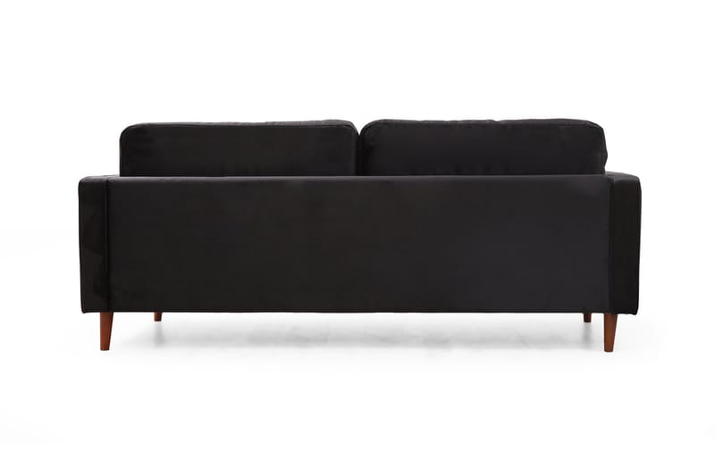 Mirrilnesh Sofa 3-Pers. - Sort - Møbler - Sofaer - 3 personers sofa