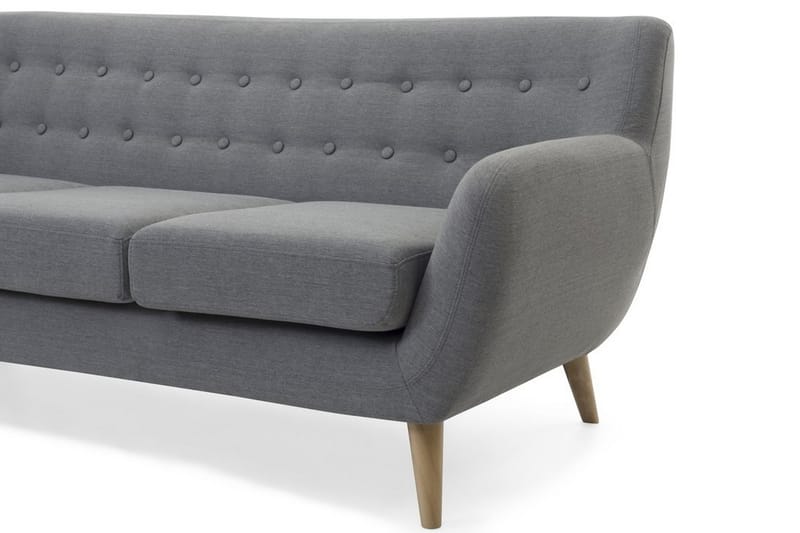 Motala Sofa 3 sæder - Grå - Møbler - Sofaer - 3 personers sofa