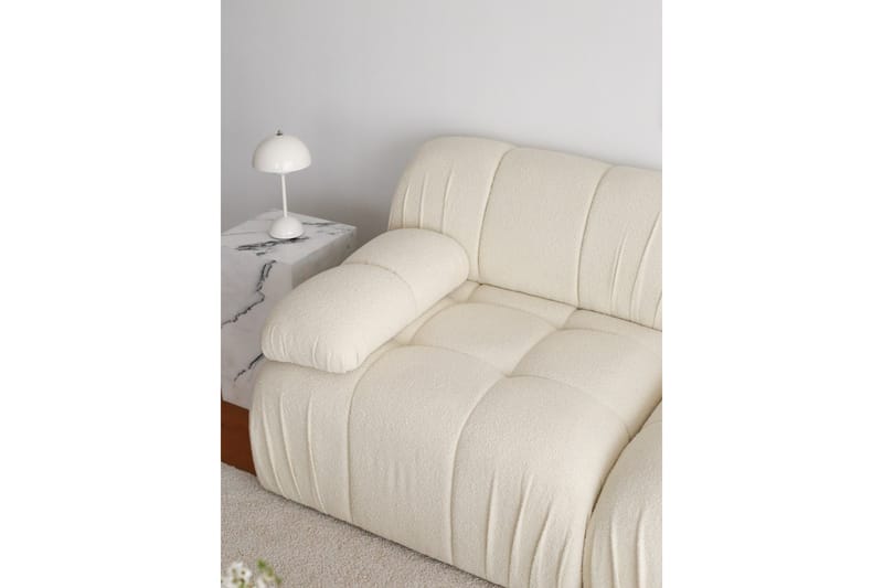 Murum Sofa 3-pers - Hvid - Møbler - Sofaer - 3 personers sofa