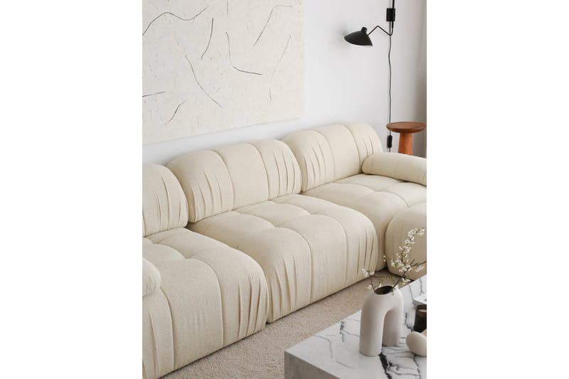 Murum Sofa 3-pers - Hvid - Møbler - Sofaer - 3 personers sofa