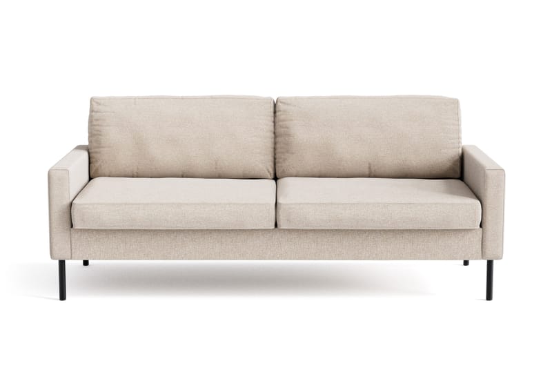 Nevada Lille 3-personers Sofa 198 cm bred - Beige - Møbler - Sofaer - 3 personers sofa