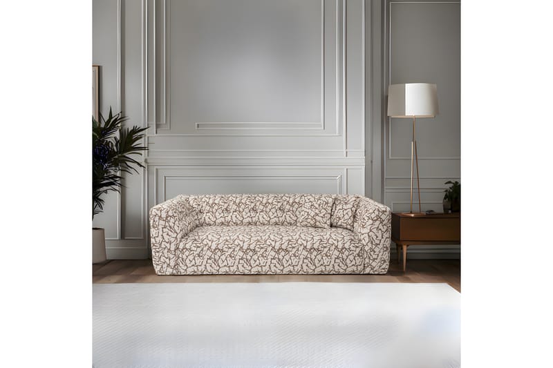 Octavian Sofa 2-pers - Brun - Møbler - Sofaer - 3 personers sofa