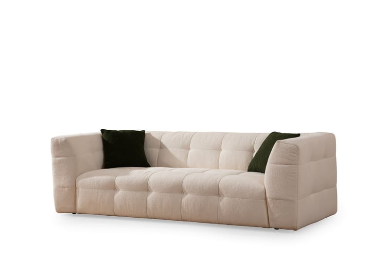 Octavian Sofa 3-personers - Beige - Møbler - Sofaer - 3 personers sofa