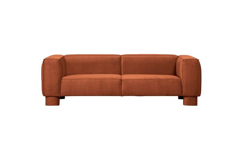 Paveen Sofa 3-personers - Orange - Møbler - Sofaer - 3 personers sofa