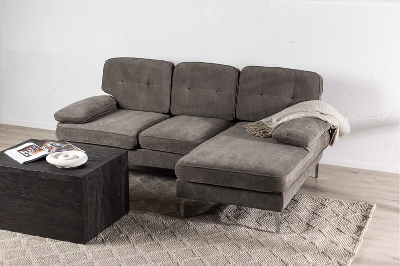 Remis Sofa 3-personers - Mørkegrå - Møbler - Sofaer - 3 personers sofa