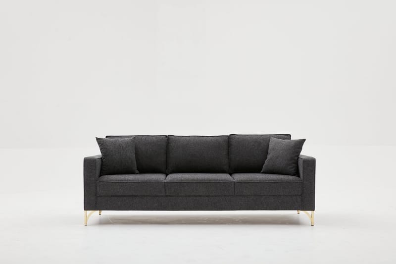 Retzow Sofa 3-personers - Antracit - Møbler - Sofaer - 3 personers sofa