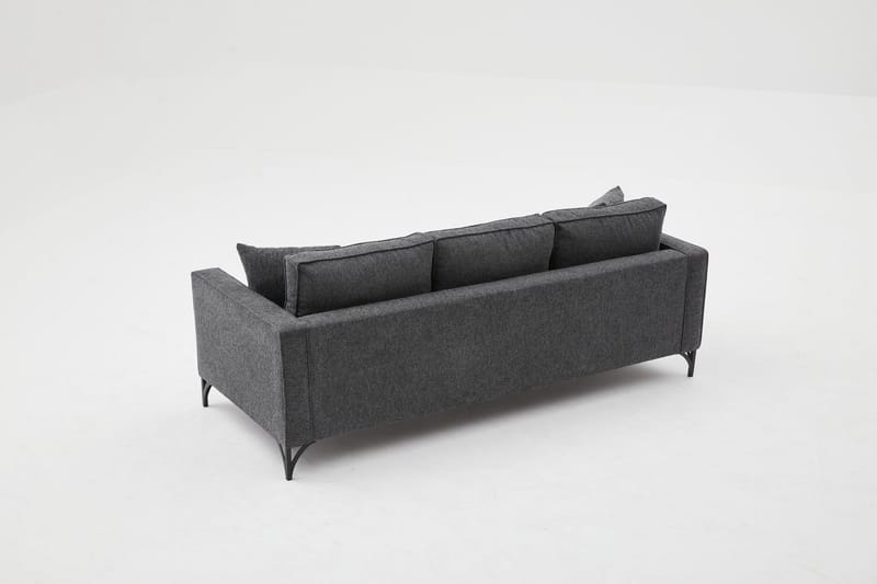 Retzow Sofa 3-personers - Antracit - Møbler - Sofaer - 3 personers sofa