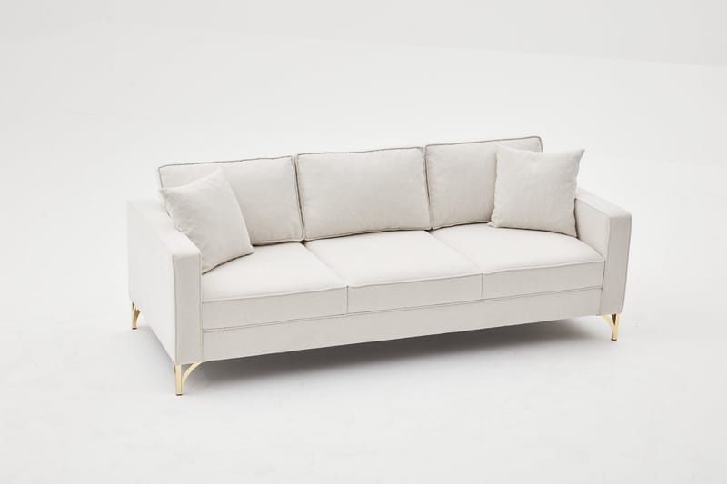 Retzow Sofa 3-personers - Beige - Møbler - Sofaer - 3 personers sofa