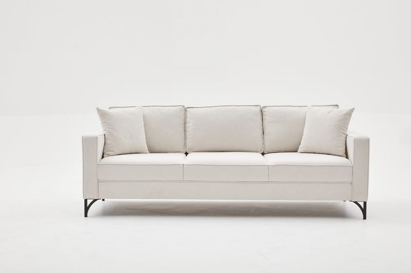 Retzow Sofa 3-personers - Beige - Møbler - Sofaer - 3 personers sofa