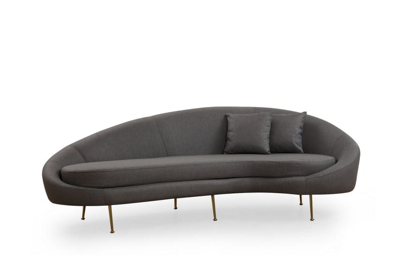 Revelstoke Buet Sofa 3-personers - Mørkegrå - Møbler - Sofaer - 3 personers sofa