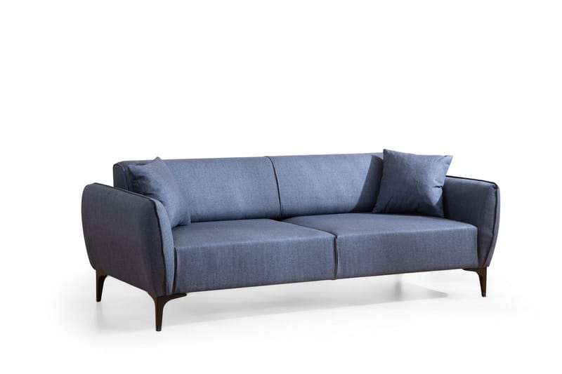 Rossland Sofa 3-personers - Blå - Møbler - Sofaer - 3 personers sofa