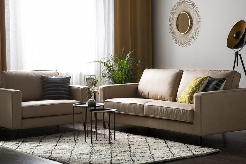 Saval Sofa 3 sæder - Beige - 3 personers sofa