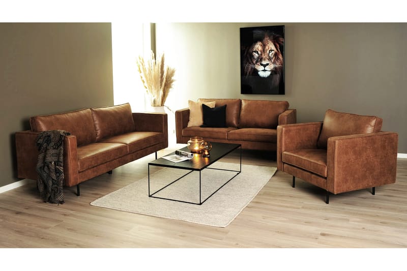 Sevenstar 3-sits Sofa - Brun - Møbler - Sofaer - 3 personers sofa