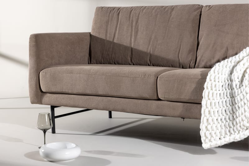 Sky 3-pers Sofa - Brun - Møbler - Sofaer - 3 personers sofa