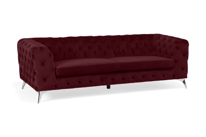 Sotra Sofa 2-4 pers. - Rød - Møbler - Sofaer - 3 personers sofa