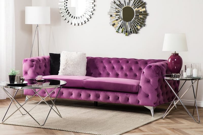 Sotra Sofa 2-4 pers. - Lilla - Møbler - Sofaer - 3 personers sofa