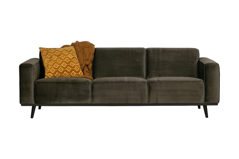 Statement 3-pers. Sofa - Velour/Grøn - Møbler - Sofaer - 3 personers sofa