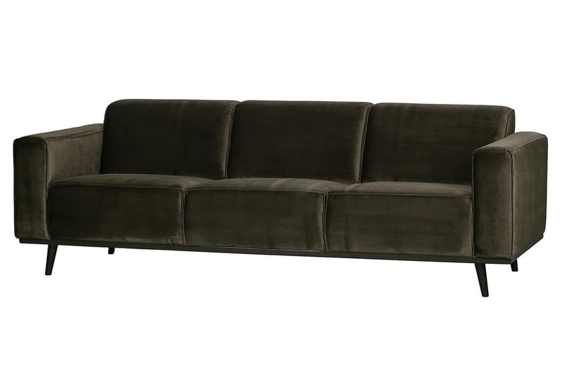 Statement 3-pers. Sofa - Velour/Grøn - Møbler - Sofaer - 3 personers sofa