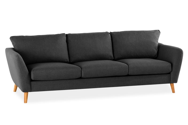 Trend 3-Pers. Sofa - Sort - Møbler - Sofaer - 3 personers sofa