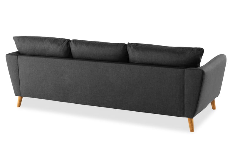 Trend 3-Pers. Sofa - Sort - Møbler - Sofaer - 3 personers sofa