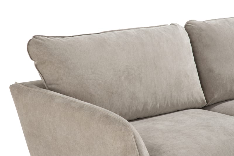 Trend Luksus 3-personers Moderne Sofa 224 cm Bred - Beige - Møbler - Sofaer - 3 personers sofa