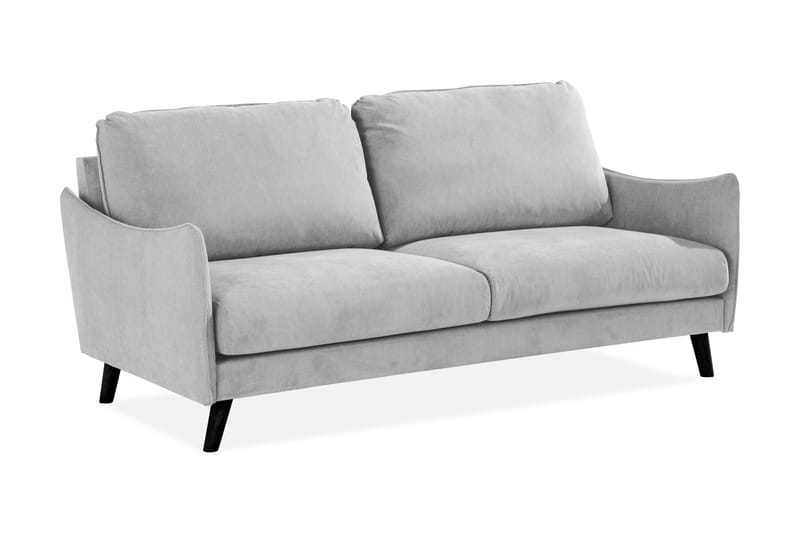 Trend Lyx 3-Pers. Sofa - Lysegrå - Møbler - Sofaer - 3 personers sofa