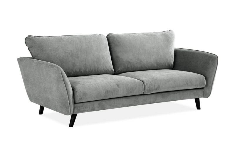 Trend Lyx 3-Pers. Sofa - Grå - Møbler - Sofaer - 3 personers sofa