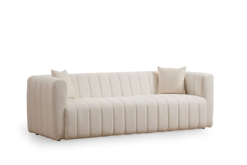 Viraa Sofa 3-personers - Beige - Møbler - Sofaer - 3 personers sofa