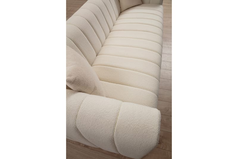 Viraa Sofa 3-personers - Beige - Møbler - Sofaer - 3 personers sofa