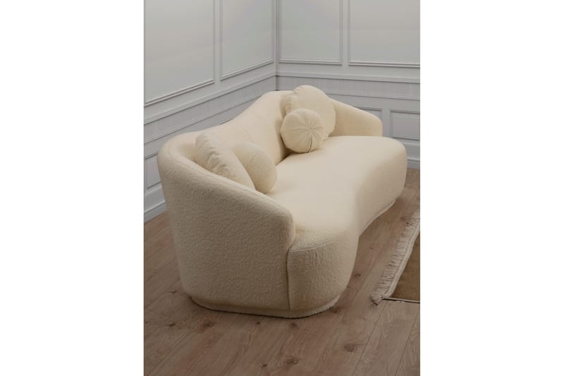 Yarrawonga Sofa 3-personers - Beige|Bouclé - Møbler - Sofaer - 3 personers sofa