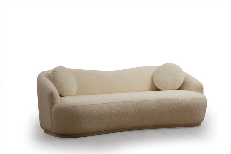 Yarrawonga Sofa 3-personers - Beige|Bouclé - Møbler - Sofaer - 3 personers sofa