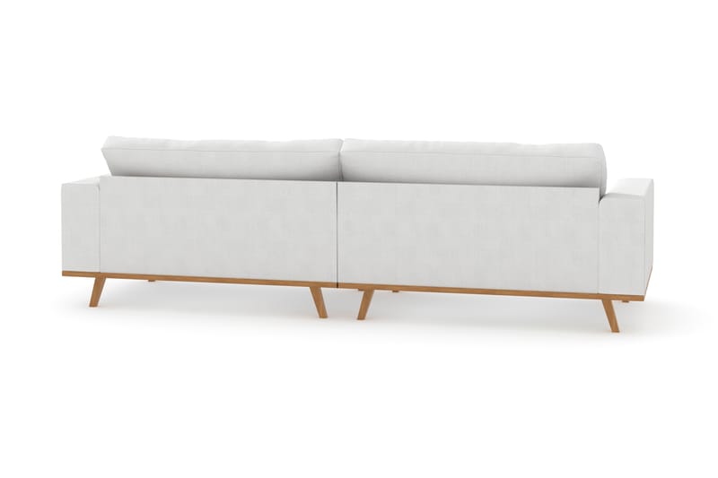 Copenhagen 4-Pers. Sofa - Hvid/Eg - Møbler - Sofaer - 4 personers sofa