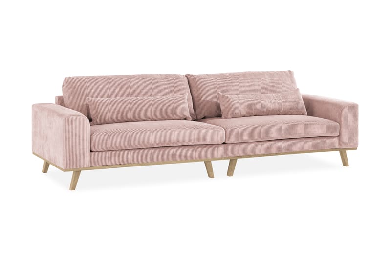 Copenhagen 4-Personers Sofa - Lyserød - Møbler - Sofaer - 4 personers sofa