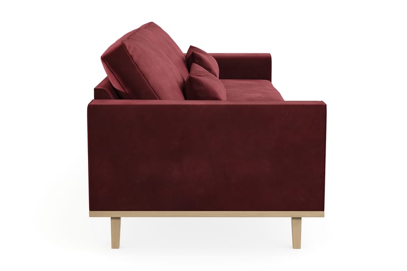 Copenhagen 4-Personers Sofa - Rød - Møbler - Sofaer - 4 personers sofa