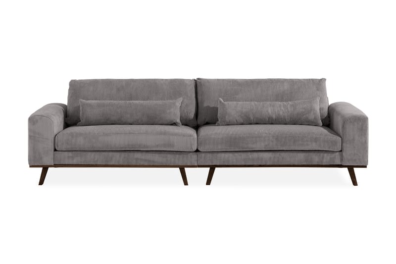 Copenhagen 4-Pers. Sofa Manchester - Grå - Møbler - Sofaer - 4 personers sofa