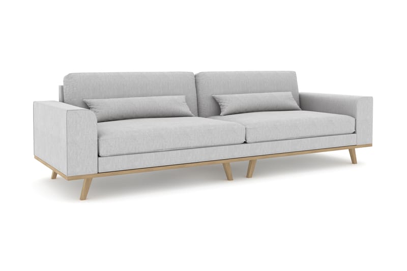 Copenhagen 4-Personers Sofa - Linnegrå - Møbler - Sofaer - 4 personers sofa