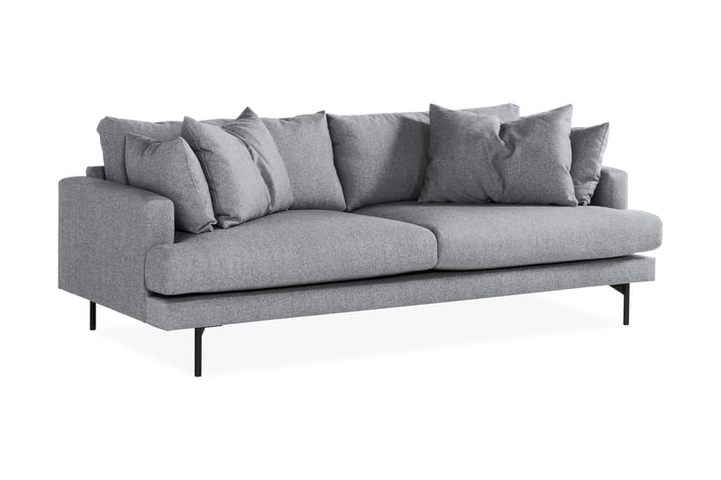 Menard 4-Pers. Sofa - Grå - Møbler - Sofaer - 4 personers sofa