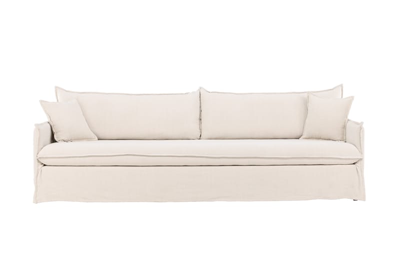 Nova Dyb Sofa 4-personers Sædedybde 78 cm Bredde 275 cm Højde 90 cm - Beige - Møbler - Sofaer - 4 personers sofa