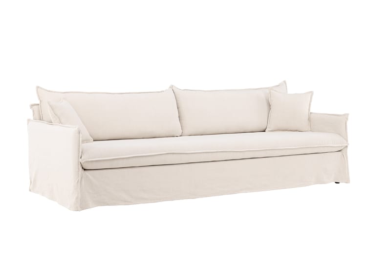 Nova Dyb Sofa 4-personers Sædedybde 78 cm Bredde 275 cm Højde 90 cm - Beige - Møbler - Sofaer - 4 personers sofa