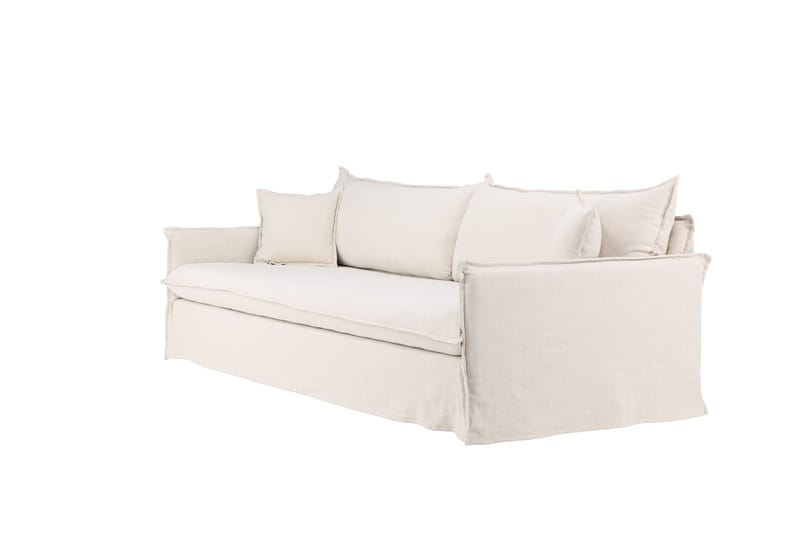 Nova Dyb Sofa 4-personers Sædedybde 78 cm Bredde 275 cm Højde 90 cm - Beige - Møbler - Sofaer - 4 personers sofa