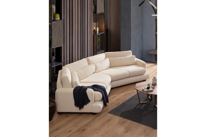 Relento Buet Sofa 4-personers - Beige - Møbler - Sofaer - 4 personers sofa