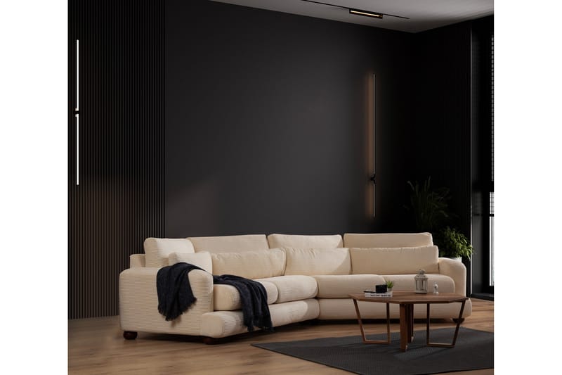 Relento Buet Sofa 4-personers - Beige - Møbler - Sofaer - 4 personers sofa