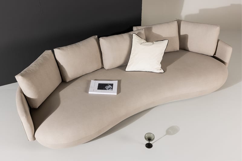 Stellar 4-pers Sofa - Beige - Møbler - Sofaer - 4 personers sofa