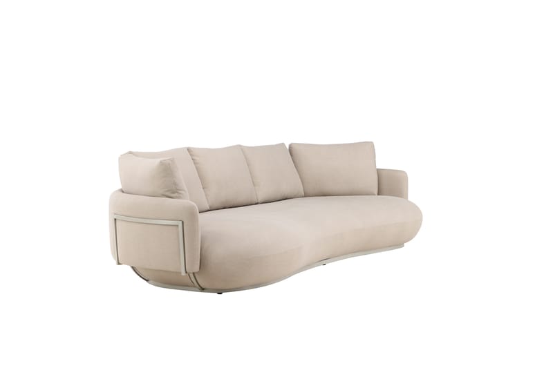 Stellar 4-pers Sofa - Beige - Møbler - Sofaer - 4 personers sofa