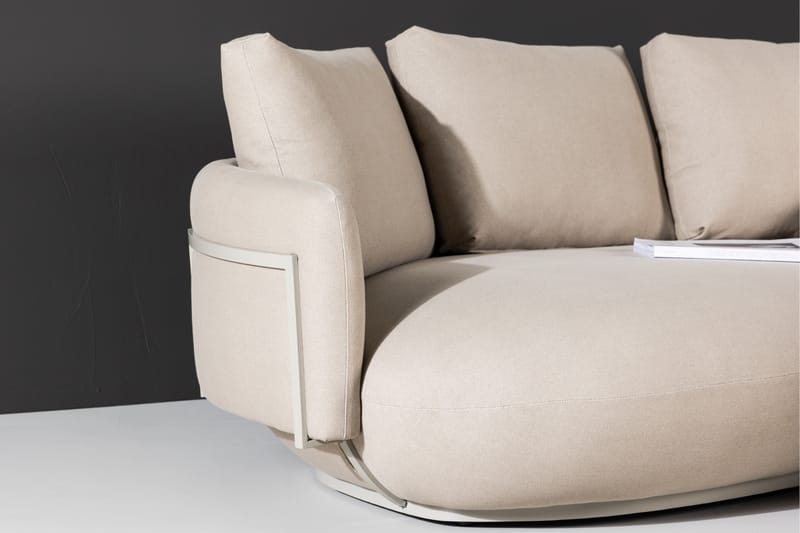 Stellar 4-pers Sofa - Beige - Møbler - Sofaer - 4 personers sofa