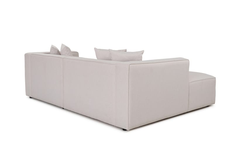 Abbas 4-personers Sofa med Chaiselong - Ecru - Møbler - Sofaer - Sofa med chaiselong