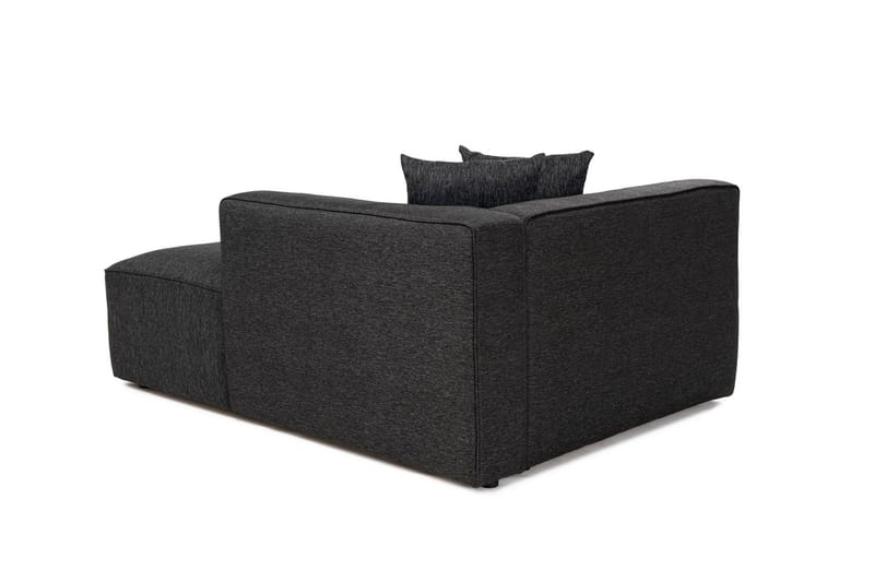 Abbas 4-personers Sofa med Chaiselong - Antracit - Møbler - Sofaer - Sofa med chaiselong