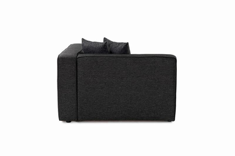 Abbas 4-personers Sofa med Chaiselong - Antracit - Møbler - Sofaer - Sofa med chaiselong